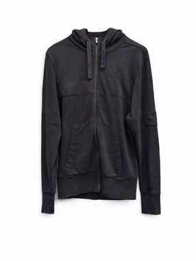 Puma Scuderia Ferrari Hoodie Mens Small Black Full Zip Jacket Motorsport Logo